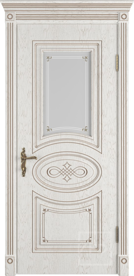 ВФД Межкомнатная дверь Bianca AC патина, арт. 27240 - фото №1
